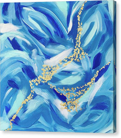 Blue Star Anise  - Canvas Print