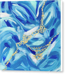Blue Star Anise  - Canvas Print